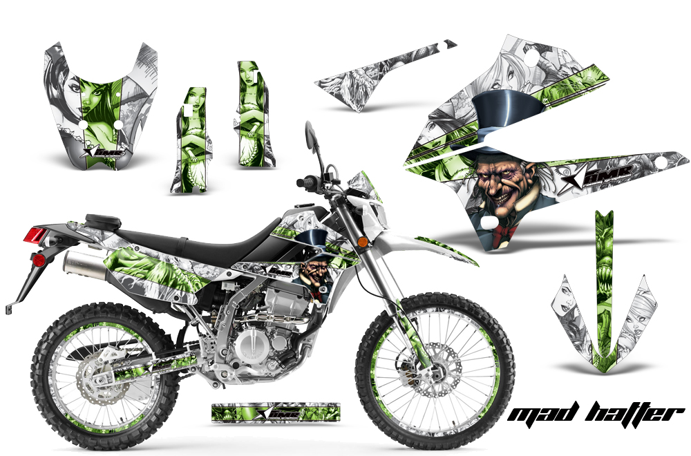 Kawasaki KLX 250 08-09 NP Graphic Kit MH WG NPs